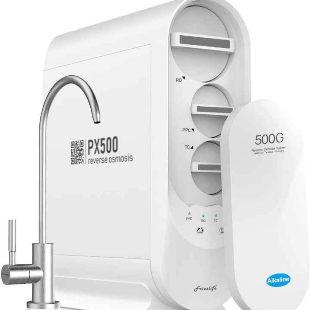 Frizzlife Px500 reverse osmosis water filter brand new in box